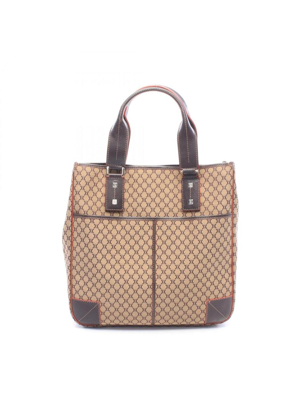 Celine Macadam Tote Hand Bag Canvas #361614C45B